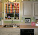 Painting kitchen cabinets rustic white