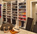 Entryway shoe storage solutions