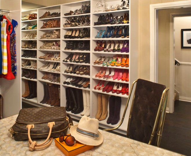 Entryway shoe storage solutions