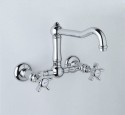 Wall mount kitchen faucet rohl