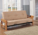 Queen size futon frame wood