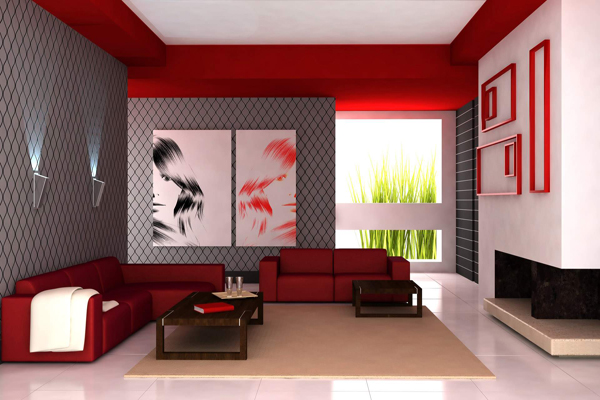 Living room themes on a budget