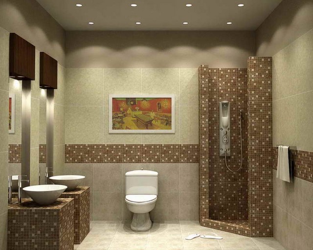 The main advantages of bathroom floor tile