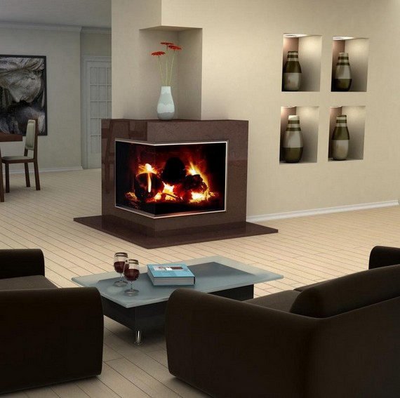 How to design a living room without a fireplace