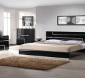 Bedroom design ideas with dark furniture