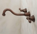 Wall mount kitchen faucet oil rubbed bronze
