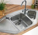 Corner kitchen sink designs
