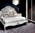 Bedroom Design In Classic Style Dark And White Interior