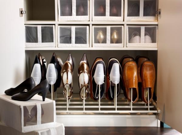 Shoe storage ideas front door