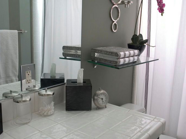 Bathroom shelving designs