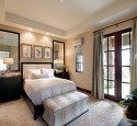 Guest bedroom ideas with black furniture