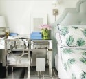 Mirrored nightstand worlds away