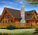 Log Home Designs Sitter Great New
