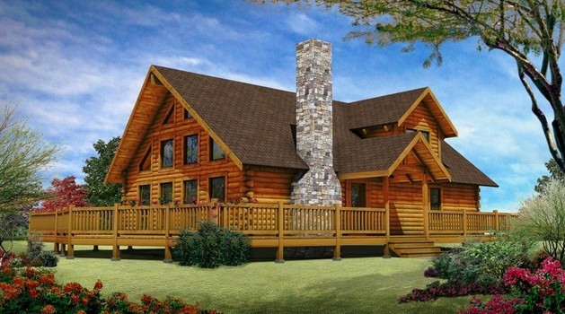 Log Home Designs Sitter Great New