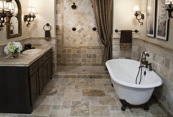 Basement bathroom layout