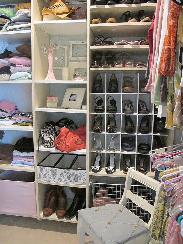 Closet Shoe Shelving Ideas