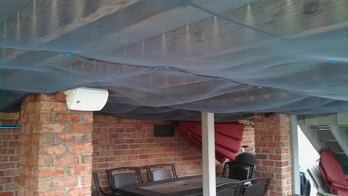 Under A Deck Roof