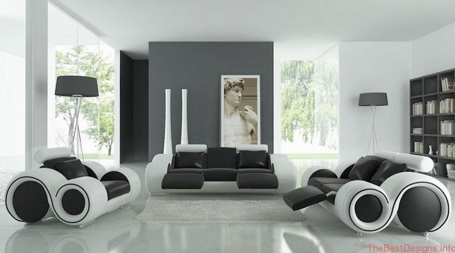Living Room Furniture Unique Modern Sofa