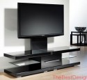 TV Stand With Mount DIY Black