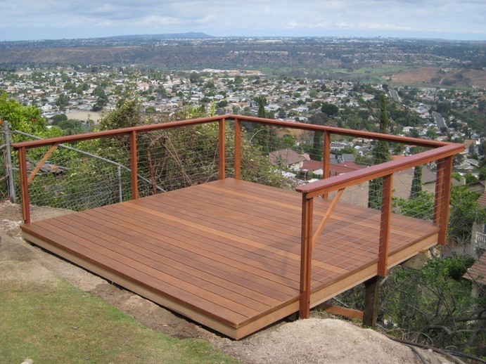 Wire Deck Railing Variation Designs For Home