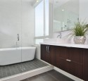 Modern Shower Bath Combo