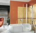 Walk In Shower Tub Combination
