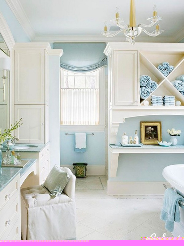 Cottage Style Bathroom Window Treatments