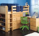 Loft Beds With Desk Real Wood