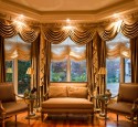 Bow Window Treatment Ideas Living Room