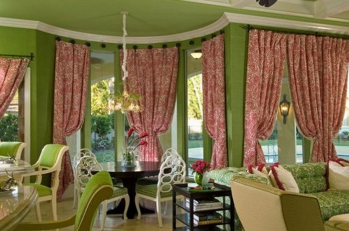 Bow Window Treatments Shades