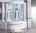 Corner Bathtub Shower Combo