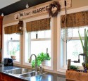 Diy Rustic Window Treatments