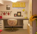 Basement Window Roman Shades