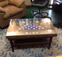 Military Shadow Box End Table