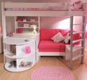 Loft Bed With Desk And Sofa
