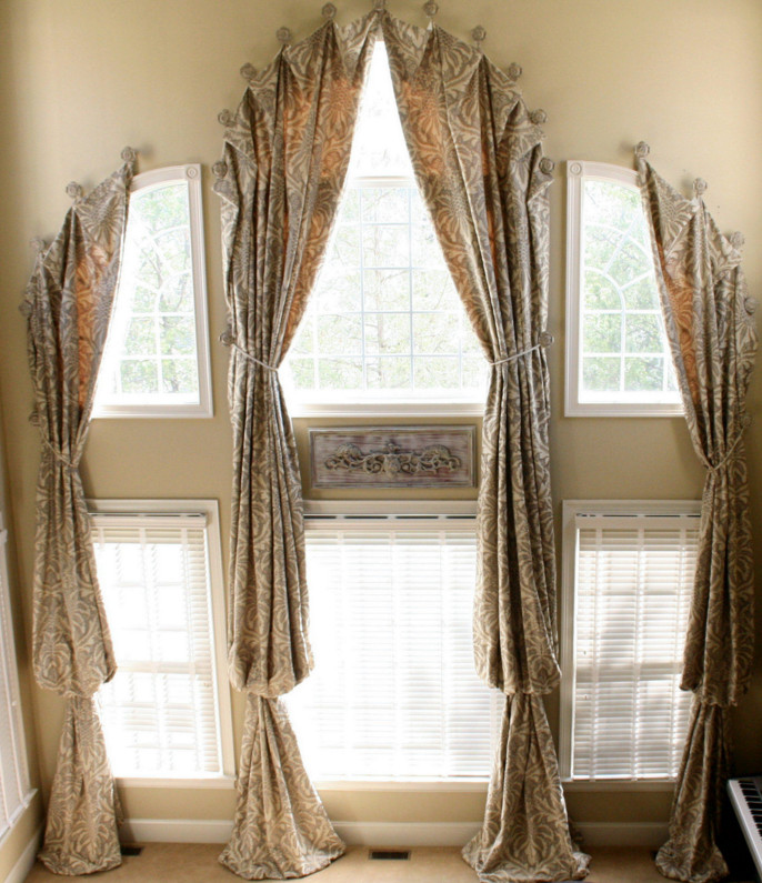 Curved Window Treatments