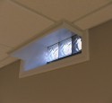 Diy Basement Window Treatments