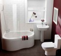 Small Bathtub Shower Combo