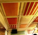 Fabric Basement Ceiling