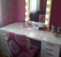 Cheap Lighted Vanity Table