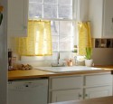 Window Treatments For Yellow Kitchen