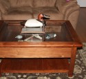 Coffee Table With Shadow Box Top