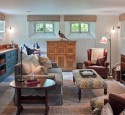 Basement Hopper Window Treatments