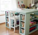 Craft Storage Table