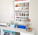 Craft Storage Shelves